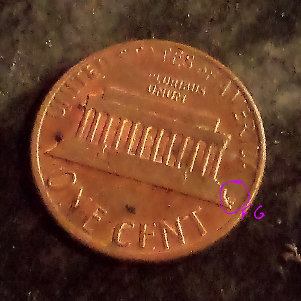 1978 DD error coin no mm